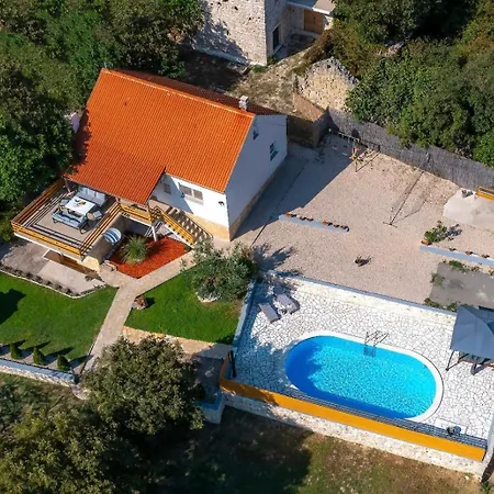 My Dalmatia - Manda Adriatic With Private Heated Pool Ferienhaus Skradin